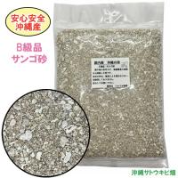 安心安全　国内産　沖縄の砂　[B級品]サンゴ砂　1kg×10パック(10kg)